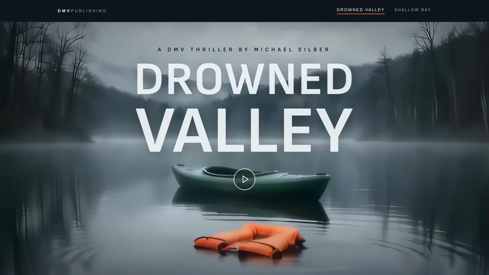 DMV Publishing — Drowned Valley launch page